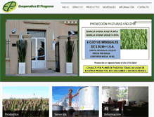 Tablet Screenshot of caelprogreso.com.ar